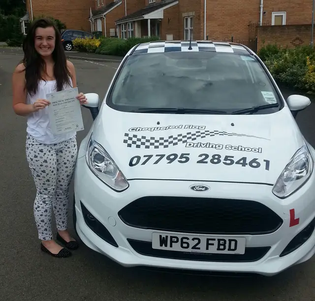 Chequered Flag Driving School pupil who passed their driving test (9)