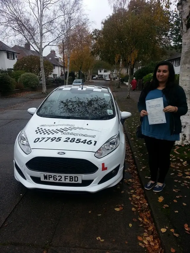 Chequered Flag Driving School pupil who passed their driving test (10)