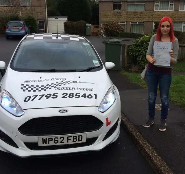 Chequered Flag Driving School pupil who passed their driving test (12)