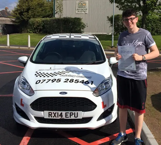 Chequered Flag Driving School pupil who passed their driving test (17)