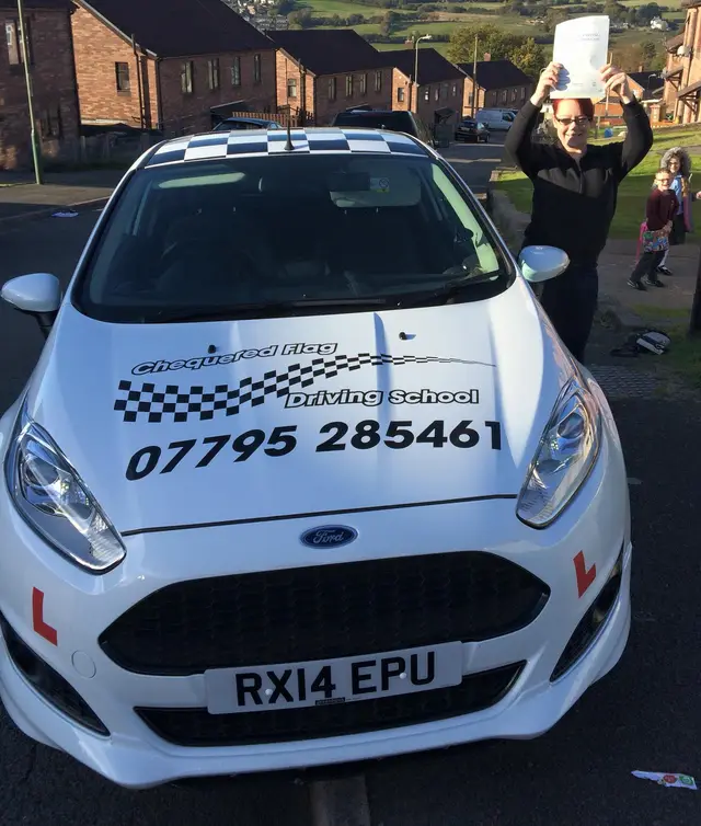 Chequered Flag Driving School pupil who passed their driving test (18)