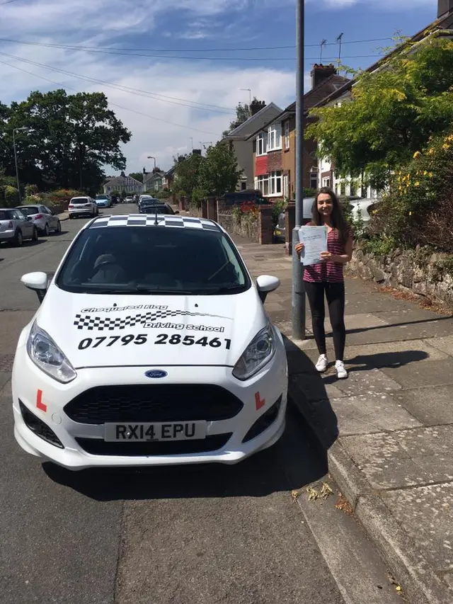 Chequered Flag Driving School pupil who passed their driving test (25)