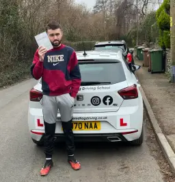 Chequered Flag Driving School pupil who passed (2)