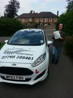 Chequered Flag Driving School pupil who passed (6)
