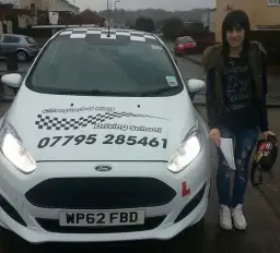 Chequered Flag Driving School pupil who passed (8)